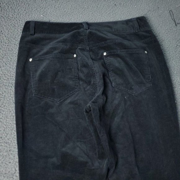 Dockers Corduroy Dress Pants Womens Size 6 30x31  Black - Picture 9 of 9